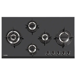 صفحه گاز 5 شعله شيشه اي G-531 ايليا استيل